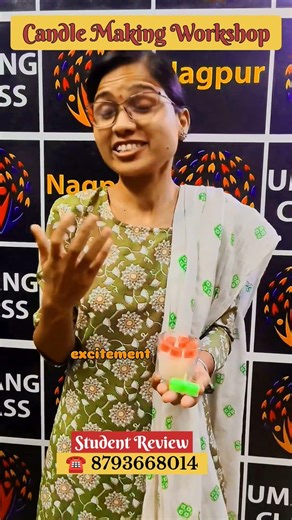 Candle Making Course Workshop in Nagpur | Student Reviews & Feedback #candle #candlemaking
