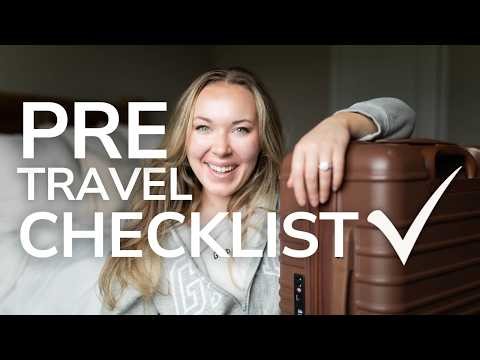 How To Prep For Vacation: My Failproof Pre Travel Day Checklist