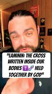 “Laminin: The Cross Written Inside Our Bodies ✝️🧬 Held Together by God”#Jesussaves #motivation #IAM