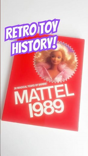 Inside Mattel’s 1989 Toy Fair Catalog | Lost Food Fighters Playset?! 🍔 #toycollection