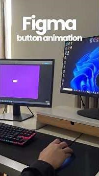 ✨ Figma button animation in a new way!