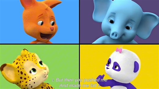 【第一季】【word party 文字派对】幼儿早教英语学习磨耳训练动画短片