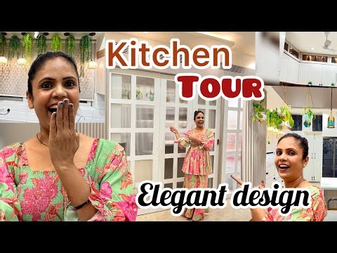 My full kitchen tour | elegant design |modular kitchen 😍