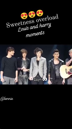 Lennie Cubita on Instagram: "Sweetness overload Louis and harry moments 😍 One direction #harrystyles #liampayne #niallhoran #zaynmalik #louistomlinson #onedirection #fyp #fypage #fbreelsfyp #highlights2025 #fypviral #memories #everyone"