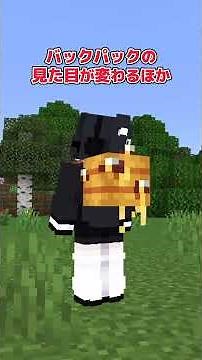 【アドオン紹介】最強のバックパックが出たぞ！【統合版マイクラ】