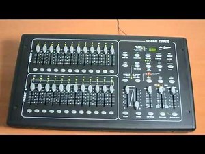 Stage 24 DMX Console Tutorial - Creating Scenes 1/3