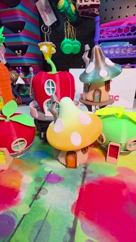 Outdoor Fairy Houses, Whimsical Decor, Garden Decorations, Carrot, Mushroom, Pepper, Apple - Etsy