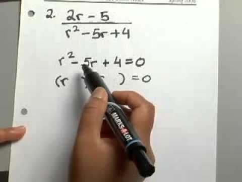 6.1.2 Rational Expressions: Undefined Rational Expressions