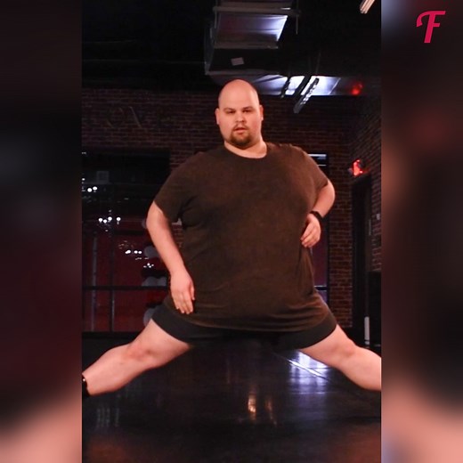 5.4K views · 65 reactions | The dedication of this large man to dance is inspiring. | Tips & Tricks | Facebook