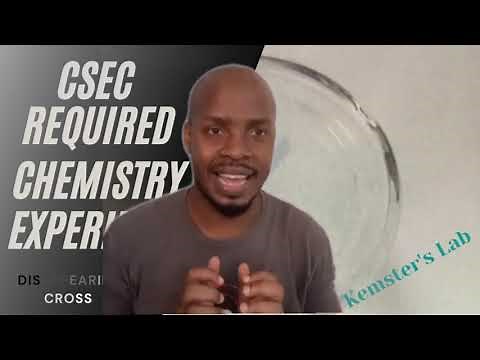 CXC CSEC Chemistry SBA | Rates of Reaction Experiment | Disappearing Cross | ChemwithKem