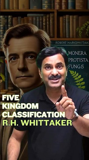 Five Kingdom Classification by R.H. Whittaker | Easy Explanation ✔️ #shorts #viralshorts #drnsjain