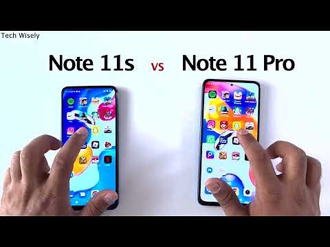 Xiaomi Redmi Note 11s vs Note 11 Pro 5G - SPEED TEST