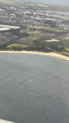 Aerial view of Botany Bay on a cloudy day!NSW🇦🇺 #australia #travel #explore | Touring Places