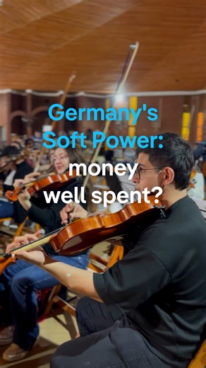 German funding for projects abroad is falling. So is public support. In Argentina, young musicians show what that money can achieve.#DWGermanpolitics