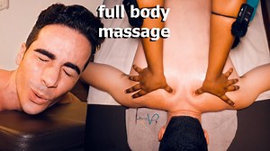 ASMR: Relaxing Full Body Oil Massage with Back Cupping! - Alex Fabb | Alex Fabb