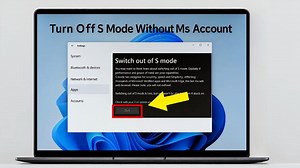 How To Turn Off Windows 11 / 10 S Mode Without Microsoft Account | Fix Missing Get Button ✔️