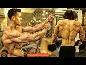 Tiger Shroff Looking Like a Beast. Watch Him Working Out In Gym| Workout Motivation | Bollywood Body