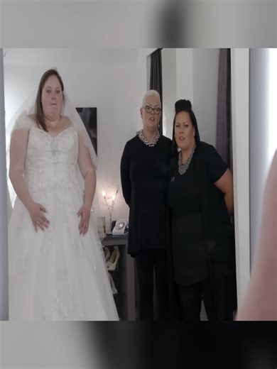 62K views · 877 reactions | Marianna is back in the shop to check the fit of her dress and add something to cover the arms that she hates. Kerry is scared to even leave the dressing room if the dress doesn’t cover her back enough! | Curvy Brides' Boutique - TLC | Facebook