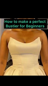 16K views · 347 reactions | How to make a perfect bustier blouse for beginners #bustierblouse #sewingtutorial #fashion | GB Fashion Academy | Facebook
