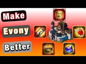 My Top 5 Ways to make Evony Better in 2026!