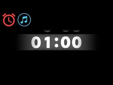 1 Minute Timer | Countdown Timer - Clock Sound & Intense Background Music