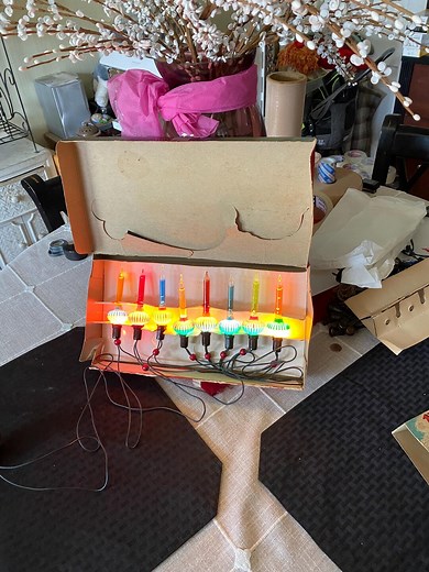 Vintage Norma Bubble Lights RARE “8 Pack” Working in Original Box - Etsy