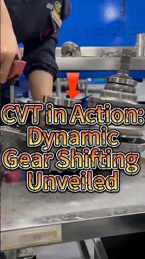 CVT in Action Dynamic Gear Shifting Unveiled #Transmission #honda #mechanics #gearbox #aisin