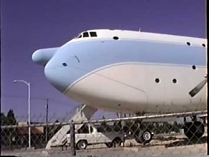 Stored Douglas C-124C Globemaster II at LAS