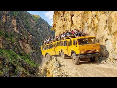 TOP 15 Most Dangerous Roads on Earth You Should Never Drive On