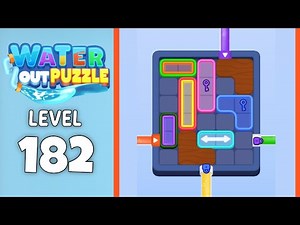 Water Out Puzzle level of 182 solution