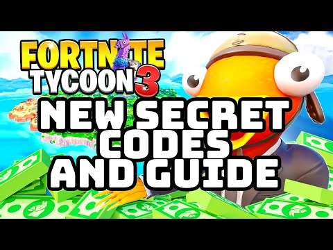 FORTNITE TYCOON 3 MAP FORTNITE CREATIVE - VIP PASS CODE, ALL SECRETS CODE