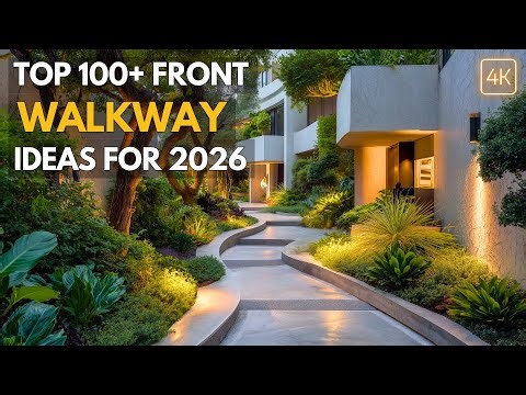 100+ Modern Front Walkways That Instantly Upgrade Your Home’s Entrance