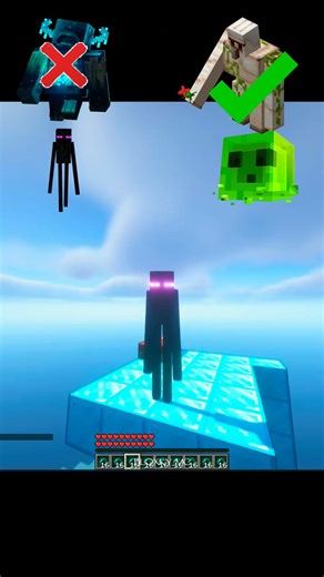 Minecraft 100 Block Fall Test – Which Mob Survives? 😱