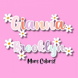Custom Daisy Name Stickers, Personalized Floral Decals - School Supplies, Water Bottle, Notebook - Etsy