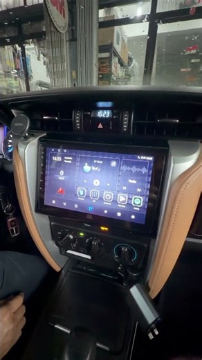 We installed a JBL 9-inch Android Head Unit on a Toyota Fortuner (2016–2026)