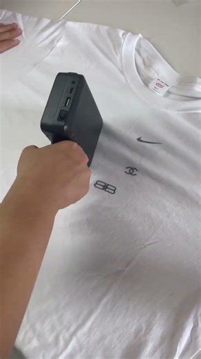 Handheld Inkjet Printer Demo | Waterproof Logo Printing on T-Shirt