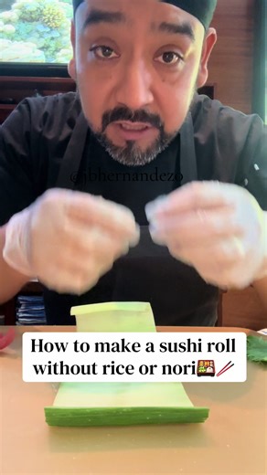 SUSHI ROLL TUTORIAL🥒🔪🍱 #sushi #Naruto #tutorials #food #recipe | Sushi Tutorial