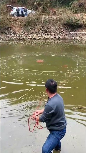how to catch big fish in river #fishing #net #fishingnets