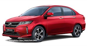 Next-gen Perodua Bezza - more balanced sedan rendered