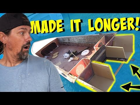 ADDING FLOAT PODS - DIY BOAT BUILD - Jon Boat to Dream Boat