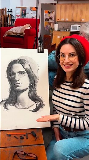 Portrait Life Drawing Session | 3-Hour Pose in a French-Inspired Look