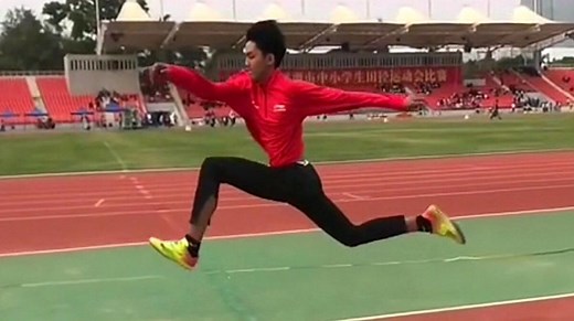 三级跳远慢镜头教程，送给所有体育生，太实用了！