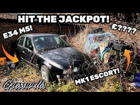 BUYING 4 BMWS FROM AN ABANDONED CLASSIC CAR GRAVEYARD