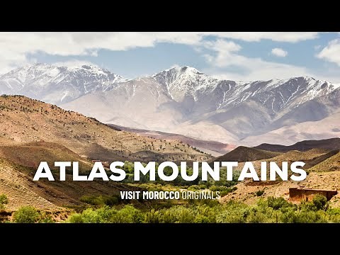 Magical Sunset Views in the Atlas Mountains - 360° Drone Footage