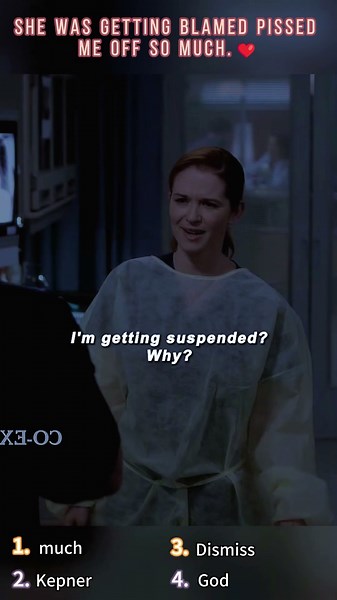 Grey's Anatomy: Surgery mishap, Kepner suspended over ear case#greysanatomy #fouryou