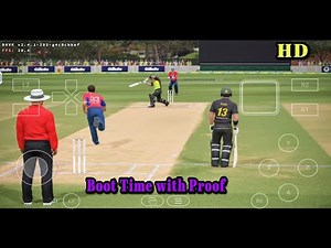 Ashes Cricket 17 ( HD ) Gameplay on Winlator Frost with Game Booting Time Proof 🔥🔥 #ashescricket