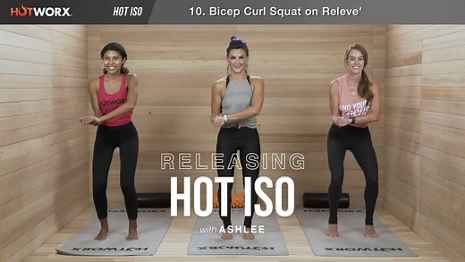 2.4K views · 41 reactions | HOT ISO  HOT CORE  HOT BLAST!!! Releasing 3 workout videos with your VI's, Ashlee, Julie and Liz!  Book your sessions now and get More Workout in Less Time! | HOTWORX | Facebook