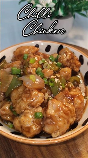 Chilli Chicken Recipe | Indo Chinese Style Chilli Chicken #shorts