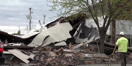 Northeast Community College building collapses in downtown Norfolk