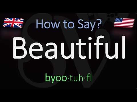 How to Pronounce Beautiful? (CORRECTLY) British Vs. American English Pronunciation